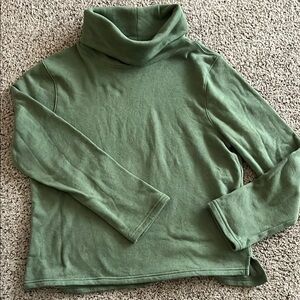 Green Women's Fleece top